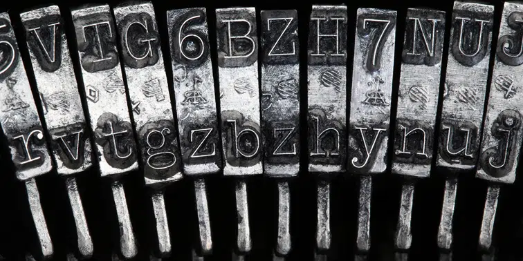 Typewriter Typeface Font